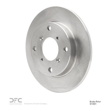 Dynamic Friction Co Disc Brake Rotor - 600-01001 600-01001